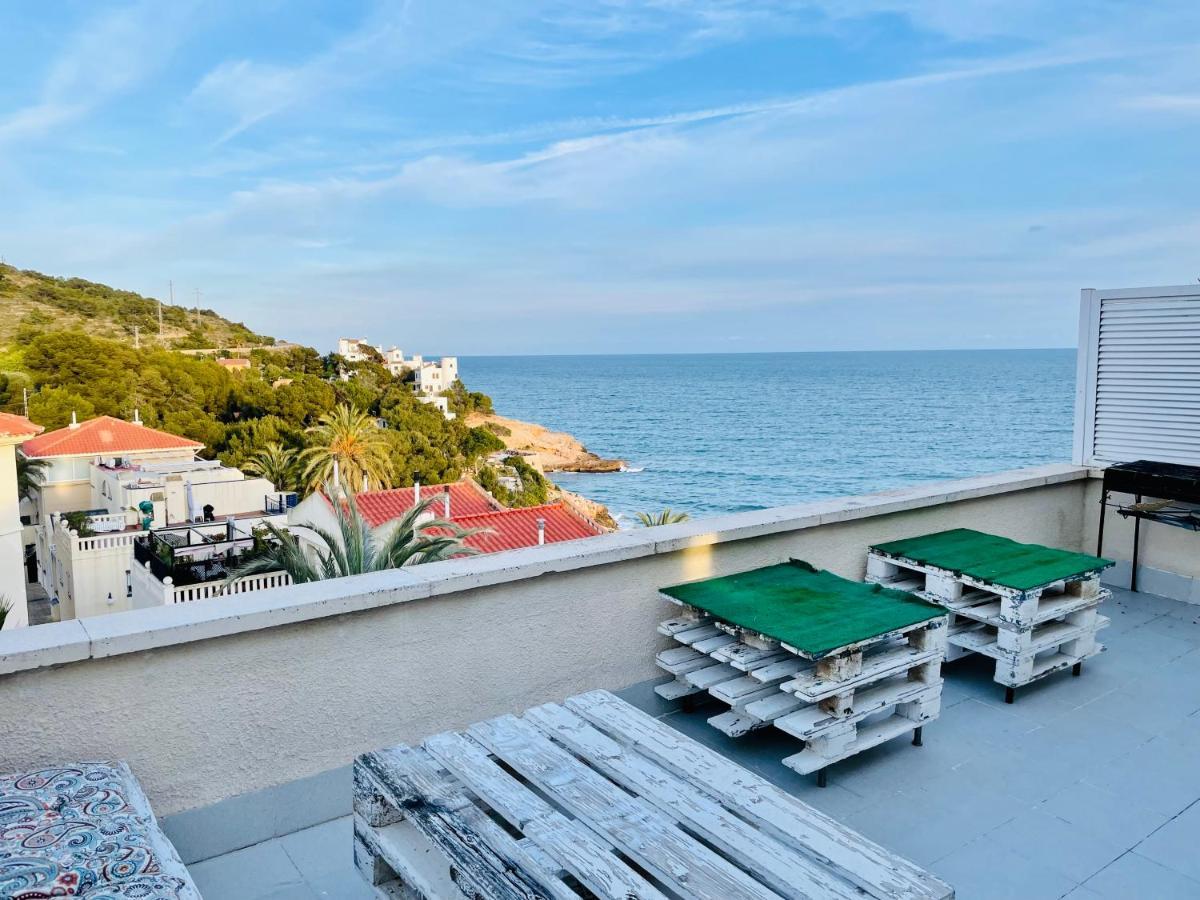 Apartamento La Marina Seaview Penthouse Sitges Exterior foto